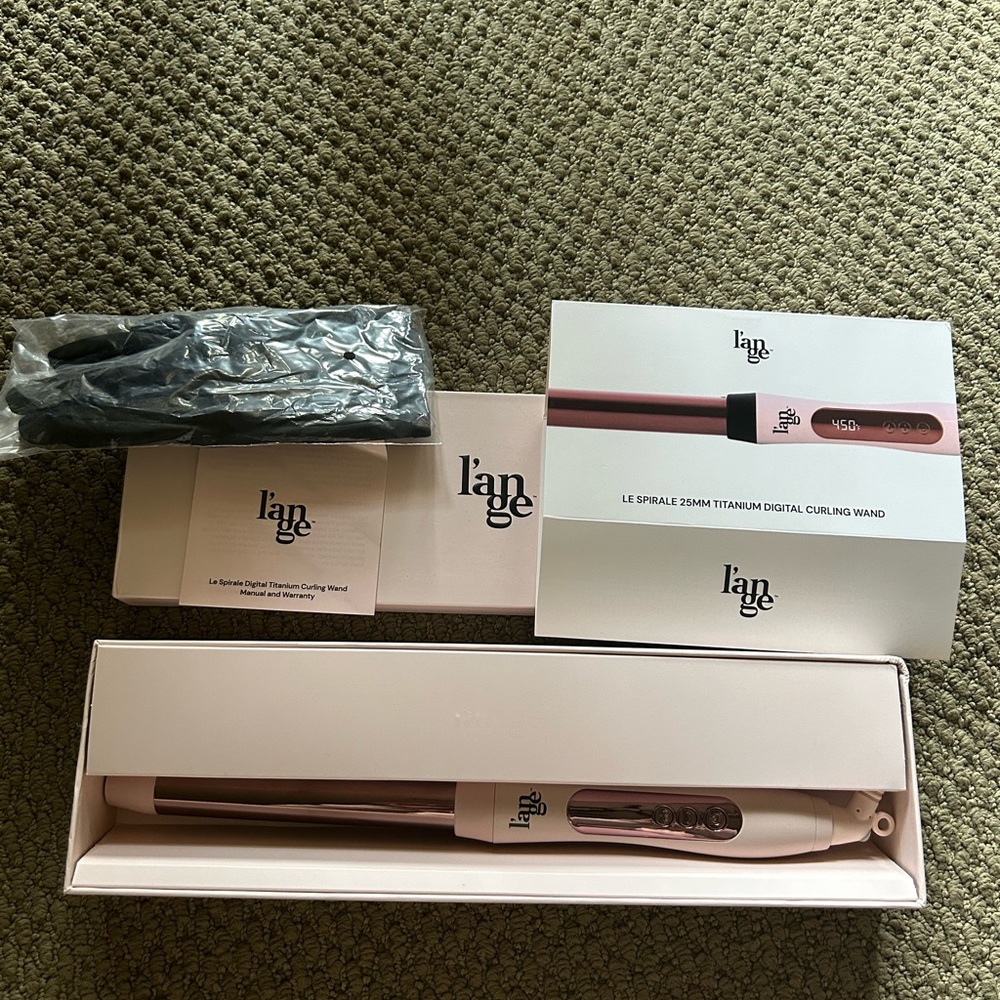 Brand New Lange Le Spirale Curlinf Wand